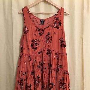 Baby doll flowy tank